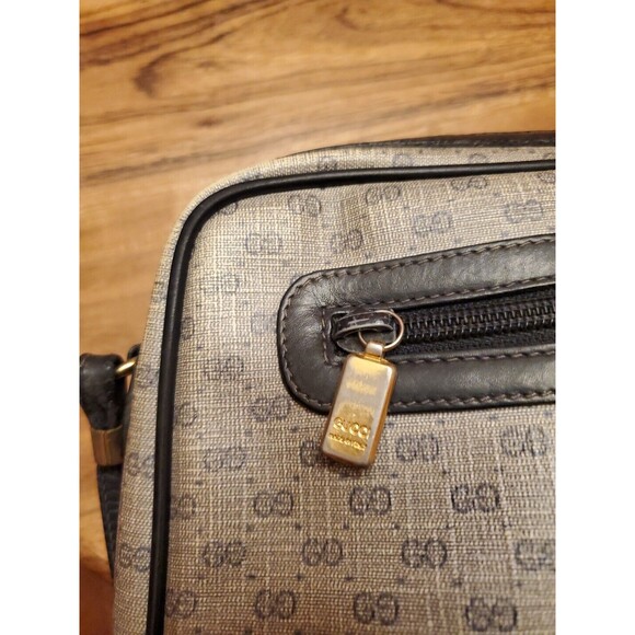 Vintage Gucci Ophidia Web GG Supreme Navy Canvas Crossbody Bag - Picture 8 of 16